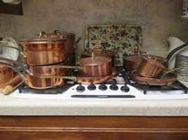 Italian Copper pots