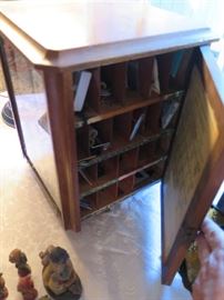 Interior of Comb box