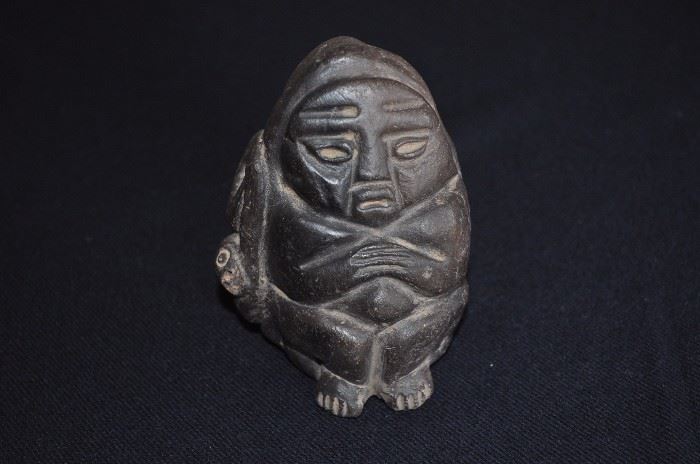 Pre-Columbian figure, W. Mexico, Colima