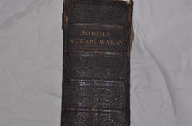 Native American 1900 holy bible Dakota Wowapi Wakan