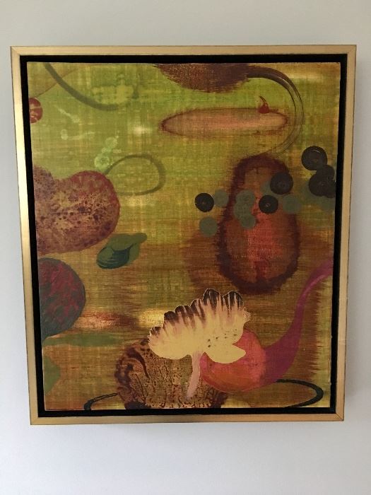 1 of 2 Encaustic Beeswax Art by Timothy McDowell