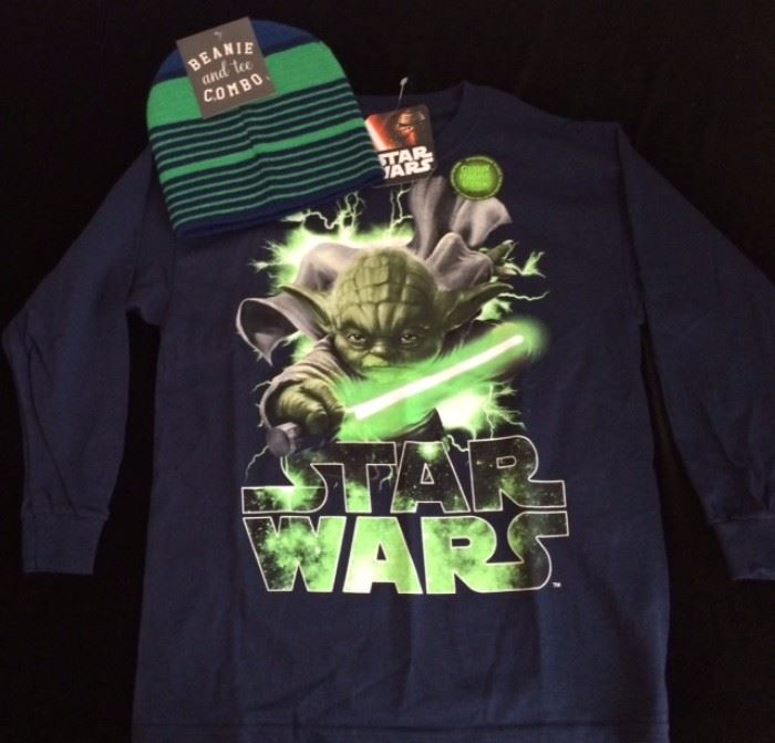 Star Wars Glow in the dark T-Shirt w/ Beanie