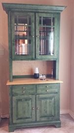 Hutch with matching table and chairs