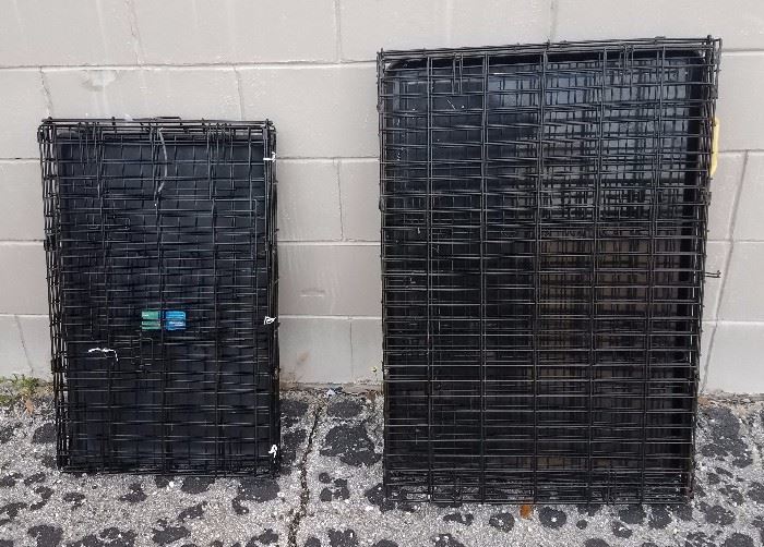 Animal crates (2 sizes)