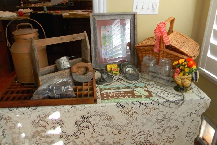 Small sample of some of the country antiques and more