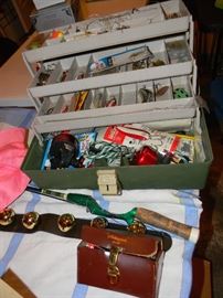 Tackle box and gear