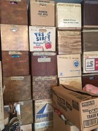 Boxes and boxes of Fabric