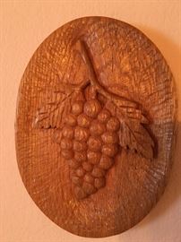 HAND CARVED, PROBABLE BY AWESOME "DAD!" HE CARVED MANY VARIOUS PIECES: ANIMALS, FLOWERS ….