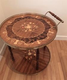 Tea Cart with inlays