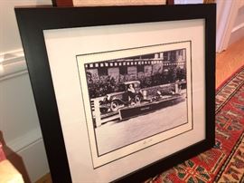 Signed Chris-Craft Photograh