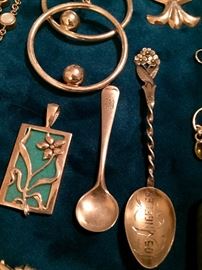 David Carlson Sterling Spoons