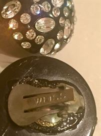 Vintage Weiss Clip Earrings