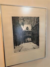 Signed Lithograph, 45/50