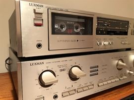 Luxman K-24G and Luxman L-430
