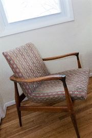 Danish Style Mid-Century Lounge Chair 