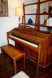 Upright Piano available.