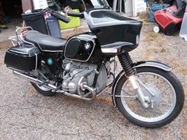 1974 BMW motor cycle 30,000.00 miles Runs well, Original owner. This item is the only pre-sale we will consider.  