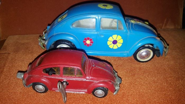 Love Bug and a Schuco Micro Racer VW
