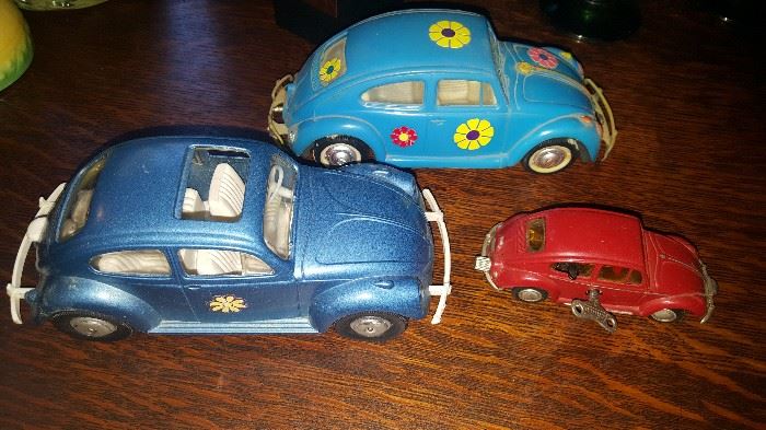 Love bugs are now three with the addition of a Hubley VW