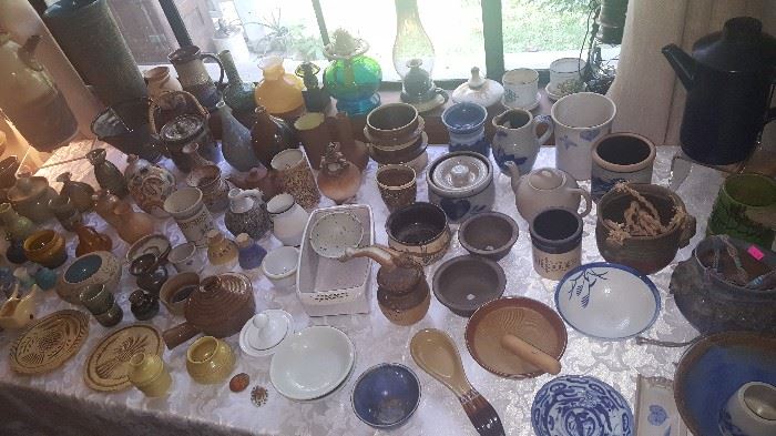 Pottery selection 