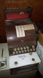 National Cash Register circa 1926 model 717