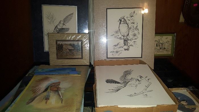 Bird Prints by Will/Ray