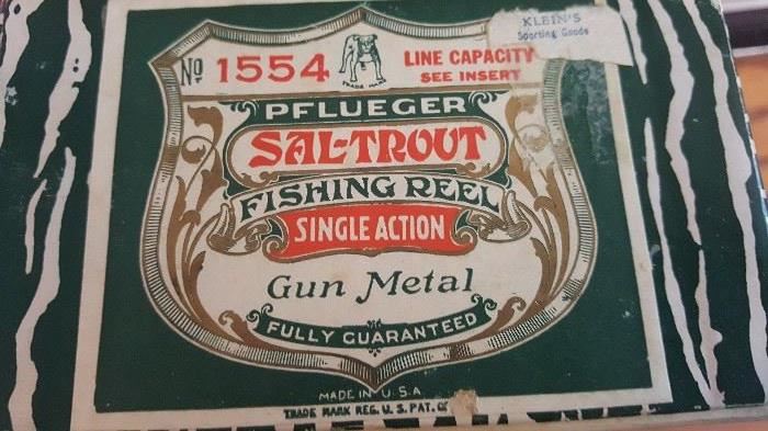 Pfleuger Sal-Trout reel 1554