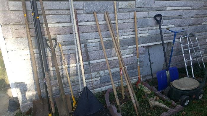 Plenty of tools for yard work
