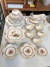 Spode "Rosalie" china set