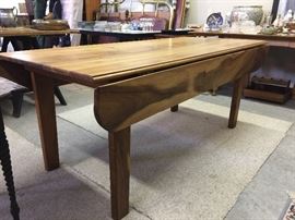 Koa wood dining table