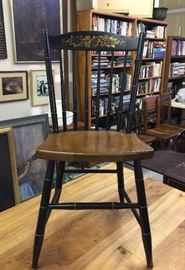 Pair of Hitchcock side chairs