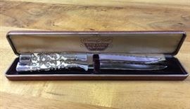 Carved Hall steak knives