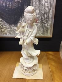 Porcelain statue