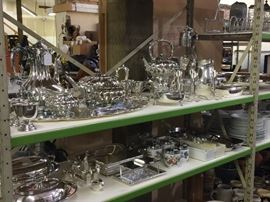 Misc silver plate pieces