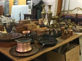 Misc copper and brass