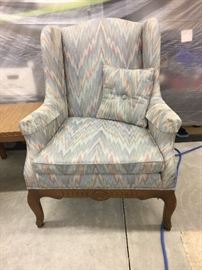 Wing back chair