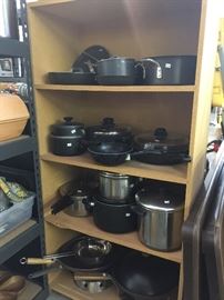 Calphanon & misc pots and pans