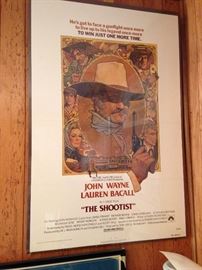 John Wayne "The Shootist" Original Movie Poster