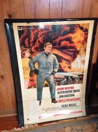 John Wayne "Hellfighters" Original Movie Poster 