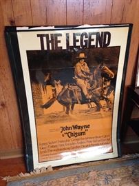 John Wayne "Chisum" Original Movie Poster