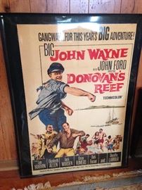 John Wayne "Donovan's Reef" Movie Poster