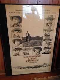 John Wayne "The Cowboys" Original Movie Poster