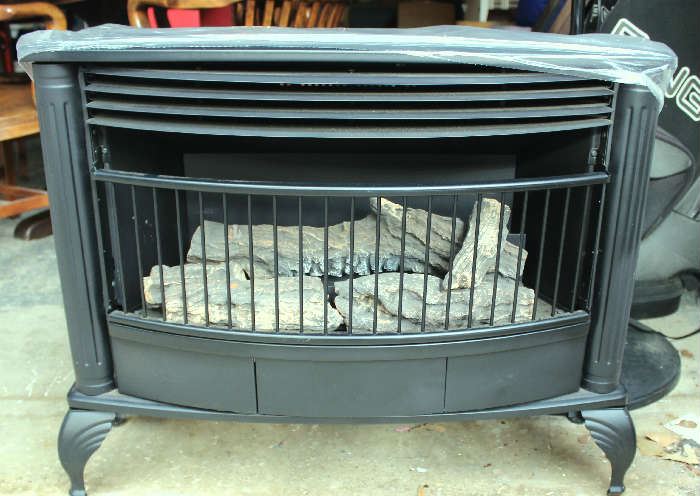 The gas heater that you can use natural or propane gas.  Been used 2 times.