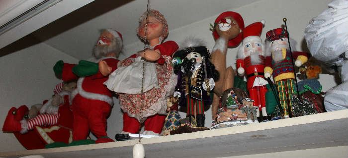 A few of the Christmas decorations.