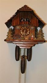 The original Black Forrest Cuckoo Clock from Germany.