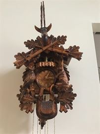 Black Forest style cuckoo clock