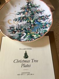 Williams & Sonoma Christmas dishes 