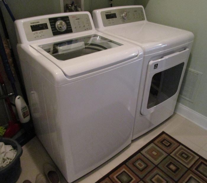 SAMSUNG WASHER AND DRYER