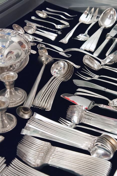 Sterling, Towle Craftsman flatware and more