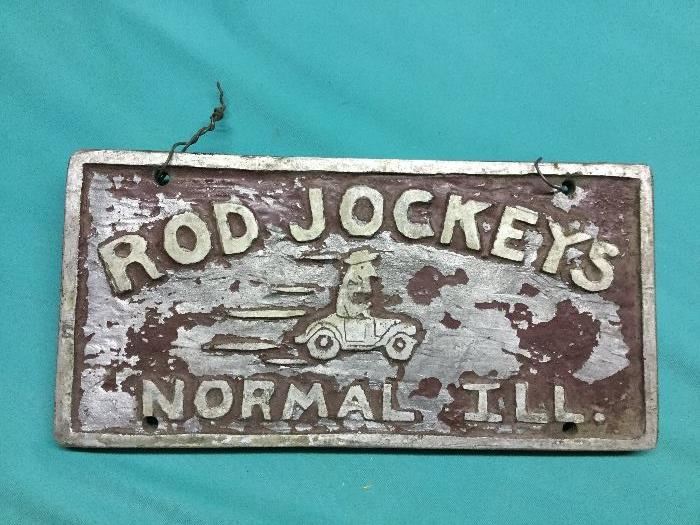 Rod Jockeys. Normal car club badge 